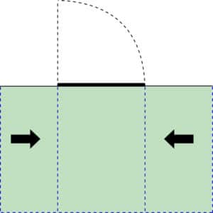 Both sides access door